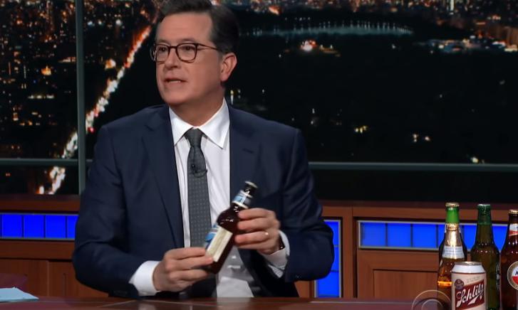 Stephen Colbert legt The Shutdown uit met bier!